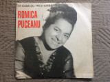 Romica puceanu la casa cu trestioara disc vinyl lp muzica lautareasca EPE 01065, VINIL, electrecord