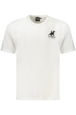 U.S. Grand POLO Tricou barbati simplu din bumbac cu logo, alb (Marime: XL) foto