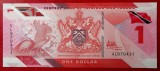 Bancnota Trinidad &amp; Tobago 1 Dolar 2020 (2021) Polimer UNC Necirculata