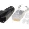 Conector RJ45 ecranat pe cablu IDC