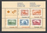 Canada.1982 Expozitia filatelica CANADA-Bl. GC.9