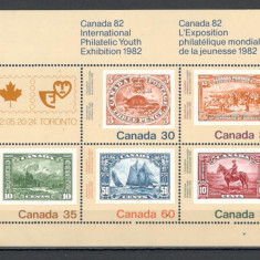 Canada.1982 Expozitia filatelica CANADA-Bl. SC.46