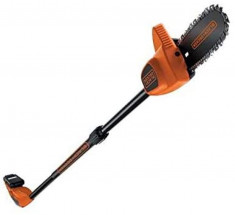 Fierastrau pentru crengi cu tija telescopica Black &amp;amp; Decker PS1820ST1-QW, 18 V, 2.0 Ah foto