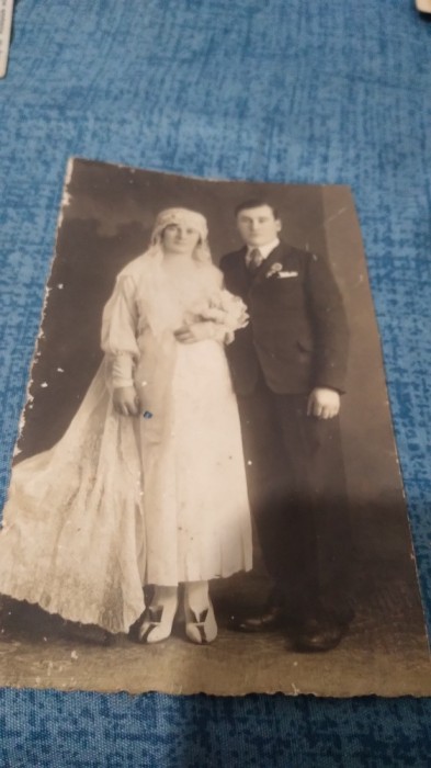 FOTO TIP CARTE POSTALA INTERBELICA 1937