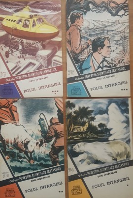 Polul Intangibil 4 Vol. - Dinu Moroianu ( colectia povestiri stiintifico-fantastice) foto