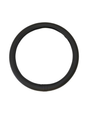 Husa Volan Piele Ecologica Negru 40-42 Cm foto