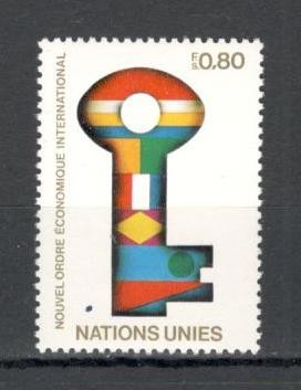 O.N.U.Geneva.1980 Noua ordine economica internationala SN.542 foto