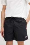 Reebok Classic pantaloni scurti barbati, culoarea negru, 100215499