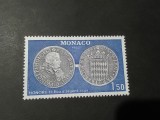 Timbru Monaco 1980 - Numismatică, Monede Vechi, Ecu d'argent 1649 Honor&eacute; II Grimaldi, Istorie, MNH -A333