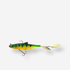 Twister SHAD cu paletă pescuit cu năluci ROACHSPIN 120 FIRETIGER