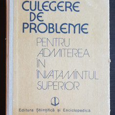 Culegere de probleme pentru admiterea... Matematică*Fizică*Chimie - Stere Ianuș