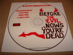 DVD - Before the devil knows you&amp;#039;re dead foto