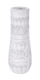 Vaza flori teracota gri 16 x 44 cm