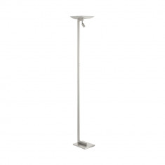 Lampadar BENAMOR, 39298, 16W, Metal, Nichel satinat, 1800;270 lm, 3000K Calda (W107, BENAMOR, LED;LED, 16W;2,4W) foto