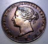 F.466 JERSEY VICTORIA 1/24 SHILLING 1877 XF, Europa, Bronz