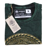 Cumpara ieftin Tricou Stone Wash - Chakra - Verde