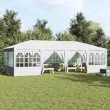 Cumpara ieftin Cort de petrecere , 12 pereți laterali, alb, 8 x 4 m