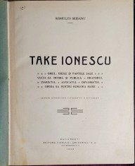 Take Ionescu - Romulus Seisanu foto