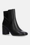 Aldo botine SATORIMINI femei, culoarea negru, cu toc drept, 13838529 SATORIMINI