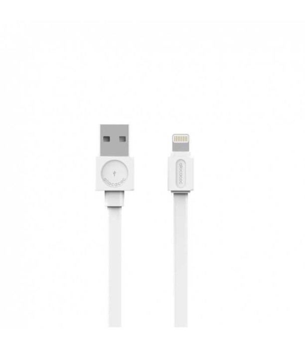 Cablu alimentare sincronizare de date USB - Lightning 1.5m alb