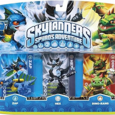 Skylanders Spyro adventures Pack - Zap - Hex - Dino-Rang - 5030917103582