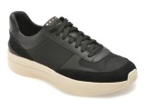 Cumpara ieftin Pantofi sport GEOX negri, U656KA, din material textil
