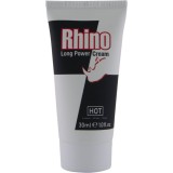 HOT Rhino Long Power Cream cremă pentru &icirc;nt&acirc;rzierea ejaculării 30 ml