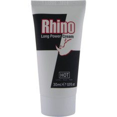 HOT Rhino Long Power Cream cremă pentru &icirc;nt&acirc;rzierea ejaculării 30 ml