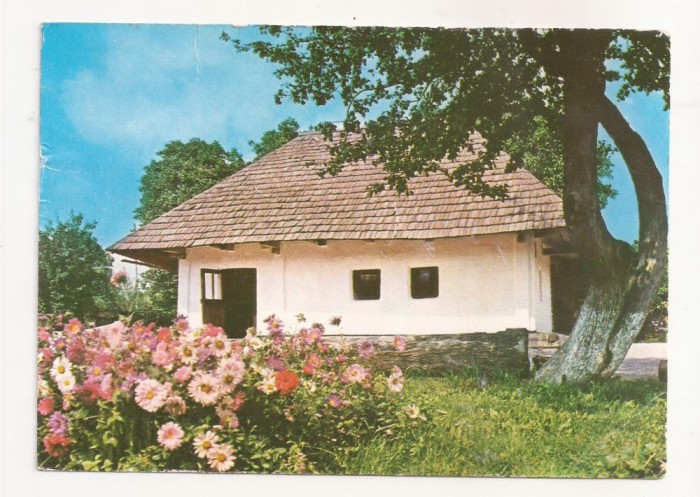 RF49 -Carte Postala- Humulesti, casa memoriala Ion Creanga, necirculata 1979