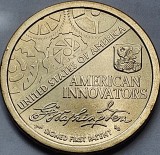 1 Dollar 2018 USA, American Innovation - Introductory Coin, unc, lit.D/P, km#686, America de Nord