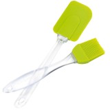 Set Spatula Si Pensula Din Silicon Pentru Bucatarie