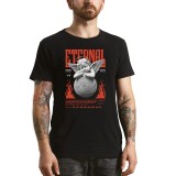 Tricou Barbati, energie ancestrala, negru, marime L
