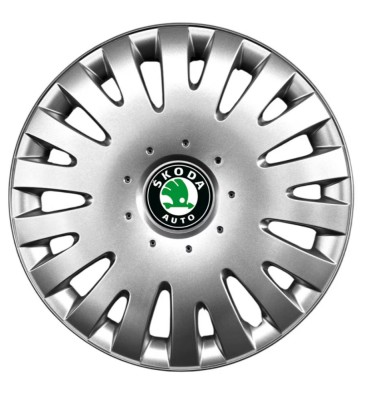 Capace roti pe 16 Skoda la set de 4 bucati cod 403 foto