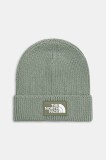 The North Face căciulă TNF Logo Box culoarea turcoaz, NF0A8CHED5M1