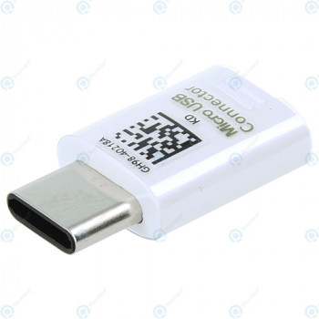 Adaptor Samsung USB de tip C la mircoUSB alb GH98-40218A foto