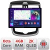 Navigatie dedicata Edonav Nissan Pulsar 2014-2018, Ecran 2K QLED 13&quot;,Octacore,4Gb RAM,32Gb Hdd,4G,360,DSP,Carplay,Bluetooth CarStore Technology