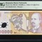 100000 lei 2004 PMG67 UNC bancnota gradata