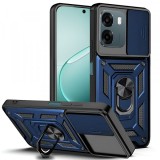 Husa pentru Oppo A6 4G, Techsuit, CamShield, Albastra