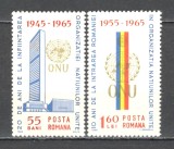 Romania.1965 20 ani ONU ZR.226, Nestampilat