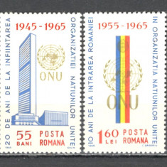 Romania.1965 20 ani ONU ZR.226