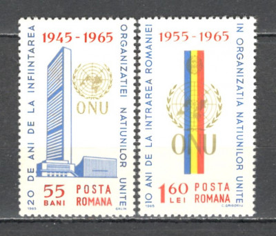 Romania.1965 20 ani ONU ZR.226 foto