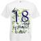 TRICOU PERSONALIZAT IMPRIMEU AMUZANT 18 ANI, tricou mesaj majorat