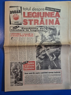 ziarul dosar evenimentul zilei - totul despre legiunea straina - din anii &amp;#039;90 foto