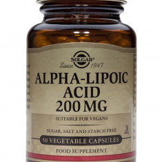 Alpha Lipoic 200mg Solgar 50cps