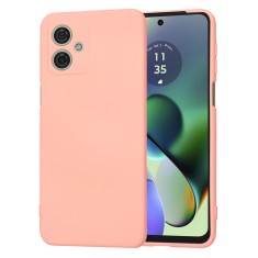 Husa silicon Motorola Moto G54 Power Edition Techsuit SoftFlex, roz foto