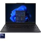Laptop Lenovo ThinkPad T16 Gen 4 cu procesor Intel&reg; Core Ultra 7 255U pana la 5.2GHz, 16 WUXGA, IPS, 32GB DDR5 RAM, 1TB SSD, Intel&reg; Graphics, Windows&reg;