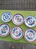 Ceramica Austria Wechsler- Tirolkeramik Schwaz/Austria set de 6 farfurioare
