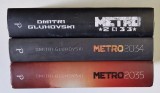 SERIA METRO ( 2033 / 2034 / 2035 ) , VOLUMELE I - III de DMITRI GLUHOVSKI , 2016 - 2020 *EDITIE CARTONATA
