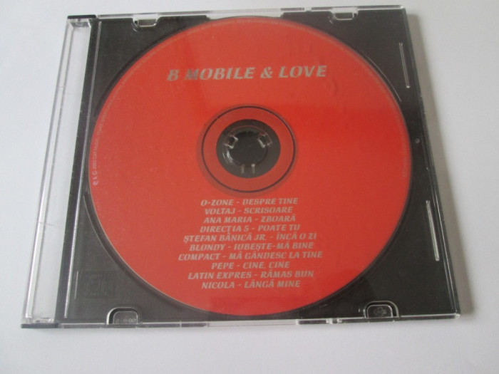 CD compilatie B Mobile &amp; Love,Cat Music 2003
