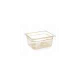 Tava gastronorm GN 1/2 din policarbonat, Hendi, 6.1 litri, 325x265x(H)100 mm, BPA free, rezistenta la temperaturi -40 pana la 150 C, rezistenta mare l